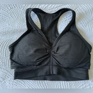 Alphalete Sports Bra Seamless Racerback Design - Stratus Bra - Shadow - NWT